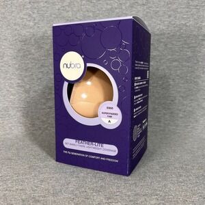 NuBra Adhesive Super Padded Bra FAIR A Molded Pads Backless Strapless‎ Wedding